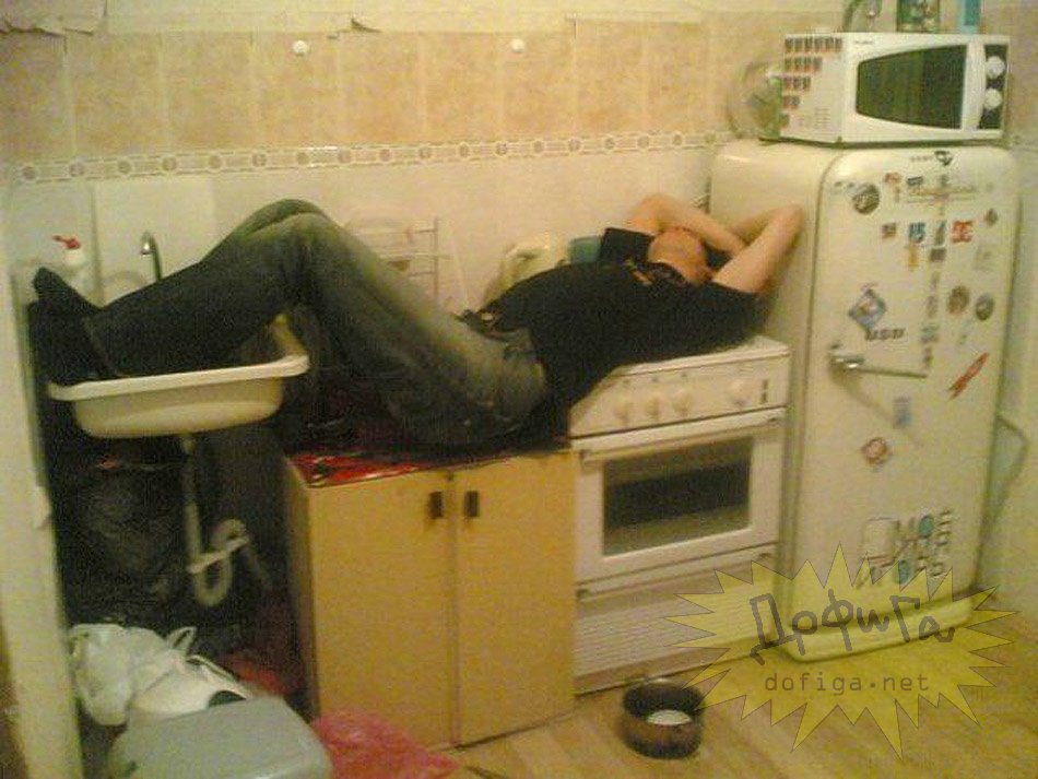Русский Пьяный На Кухню Секс