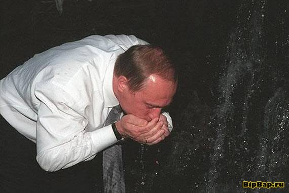 Подборка поцелуев от Путина (23 фото)