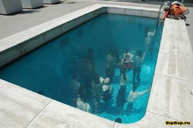 Обман фотографа и люди под водой