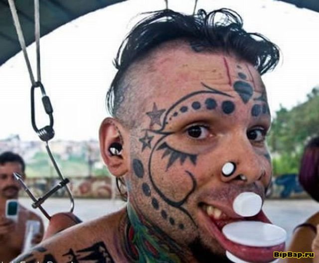 Шокирующие татуировки