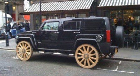 The Jeep With Wagon Wheels