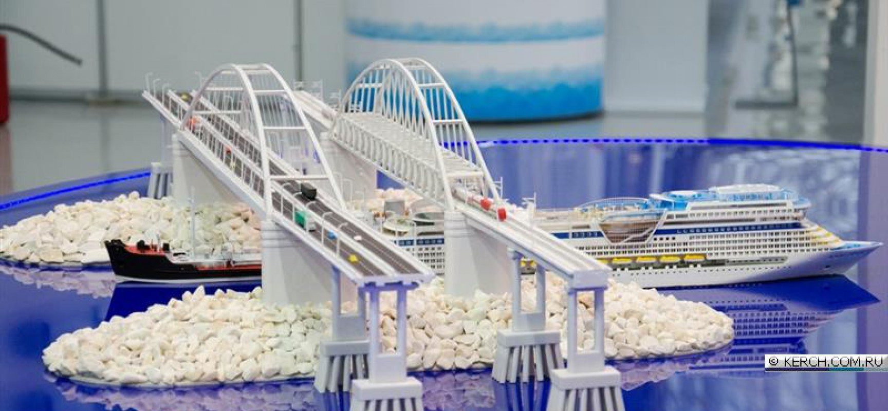 выставка макет моста