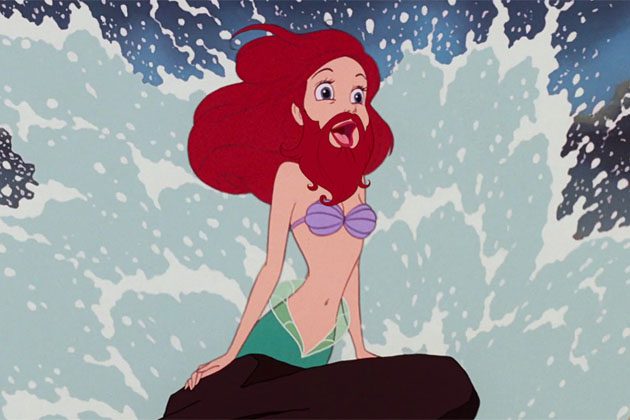 Disney-Princess-with-Beards-1