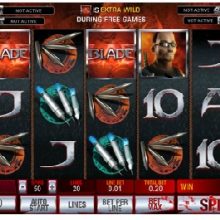 Игровой автомат онлайн Blade.
