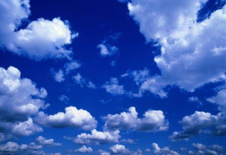 Весеннее голубое небо картинки