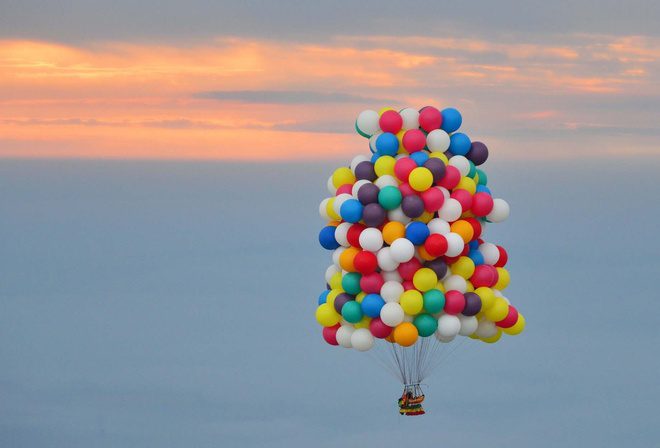 Воздушные шары композиции фото