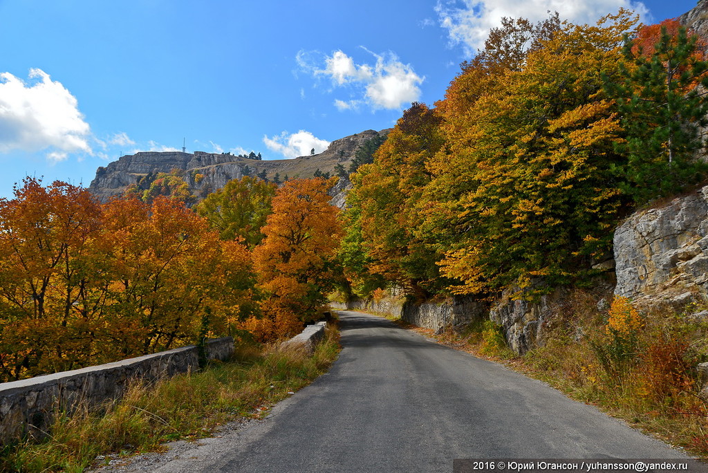 Серпантин в крыму фото