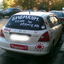 ΠΡΠΈΠΊΠΎΠ»ΡΠ½ΡΠ΅ Π½Π°ΠΊΠ»Π΅ΠΉΠΊΠΈ Π½Π° Π·Π°Π΄Π½Π΅Π΅ ΡΡΠ΅ΠΊΠ»ΠΎ (30 ΡΠΎΡΠΎ)