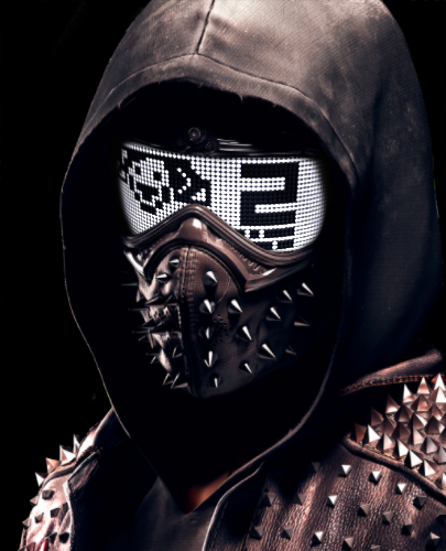 Фото мужчины в маске на аватарку