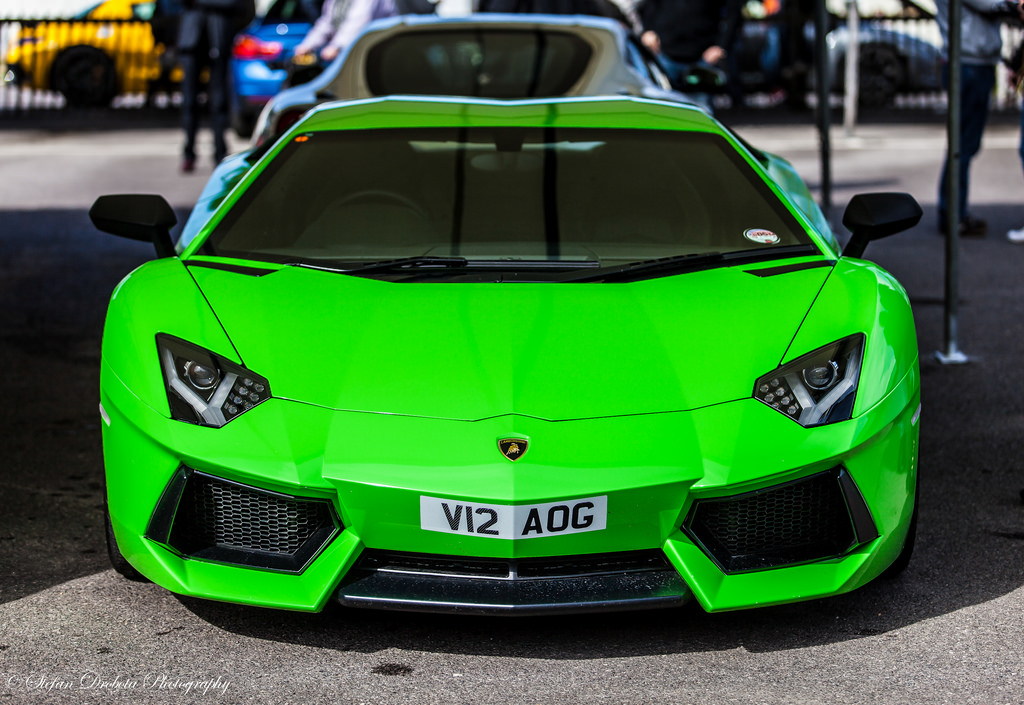 Lamborghini Aventador Green