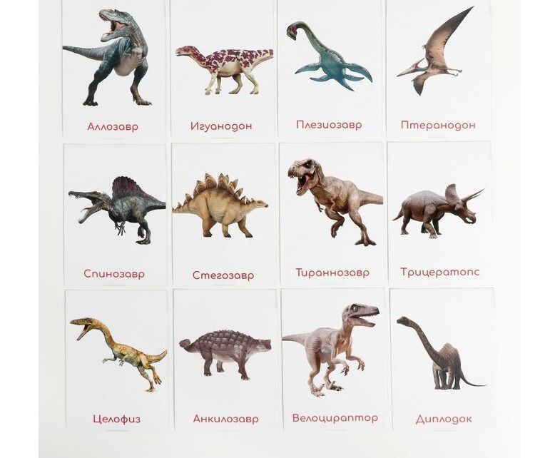 Динозавры и мир юрского периода: семьи, имена, семейства
