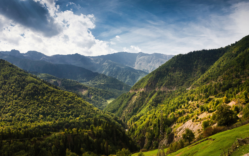 Горы грузии фото в высоком разрешении