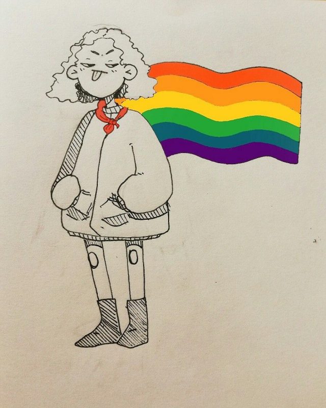 Рисунки для срисовки ЛГБТ (17 фото) 🔥 Прикольные картинки ...