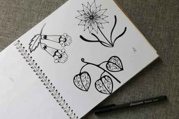 Простые картинки для срисовки ручкой