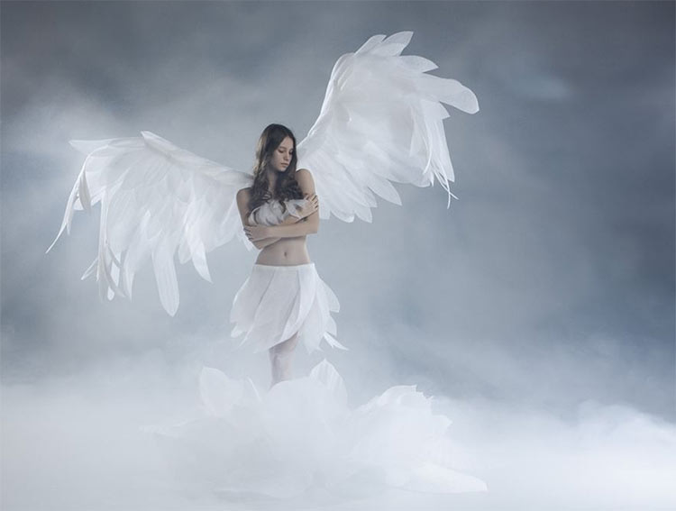 Фото девочка с крыльями ангела