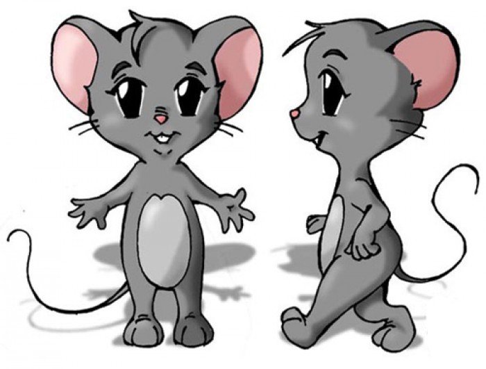 Рисунки мышки карандашом для детей (30 фото) 🔥 Прикольные ...
