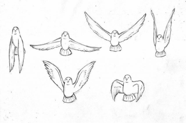Занятие по рисованию на тему о перелётных и домашних птицах в старшей группе