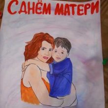 Рисунки карандашом матери и ребенка (31 фото)