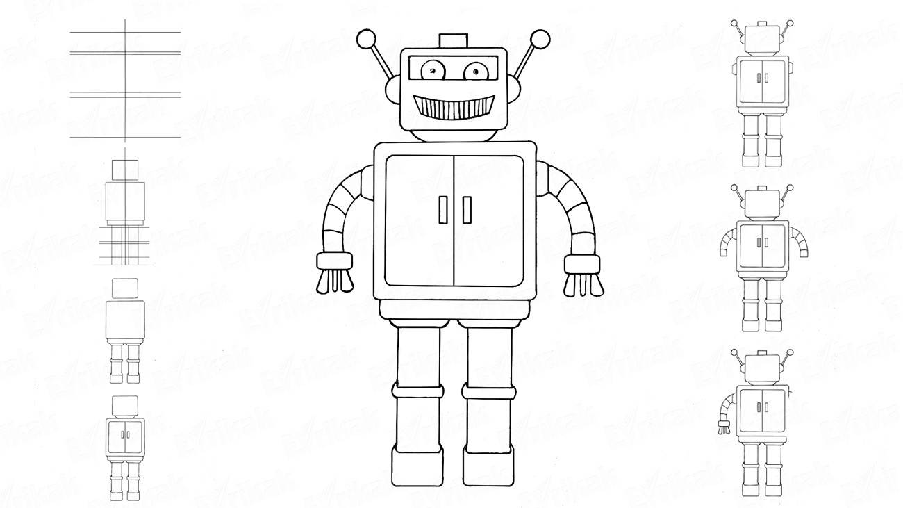 Нарисовать робота 5 класс. Робот рисунок карандашом. Робот рисунок для детей карандашом. Робот рисунок карандашом для срисовки. Рисунки роботов для срисовки.