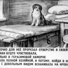 Рисунки к рассказу «Муму» карандашом (27 фото)