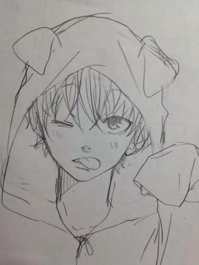 Рисовать аниме мальчика легко карандашом легко