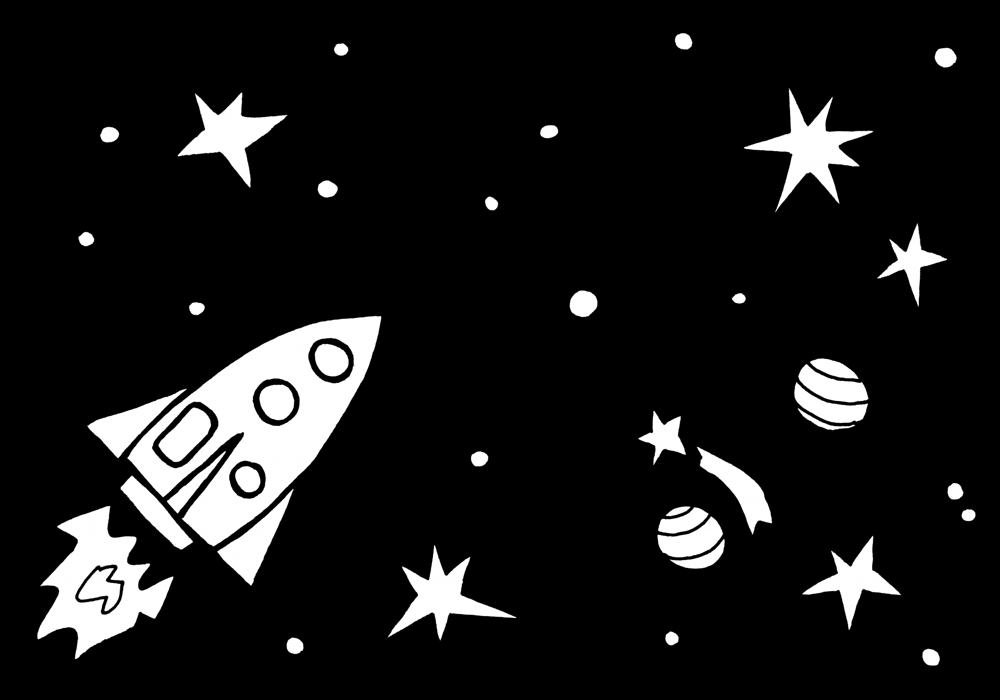 Рисунок на тему космос. Космос чёрно белый. Космос рисунок для детей. Звездное небо карандашом.