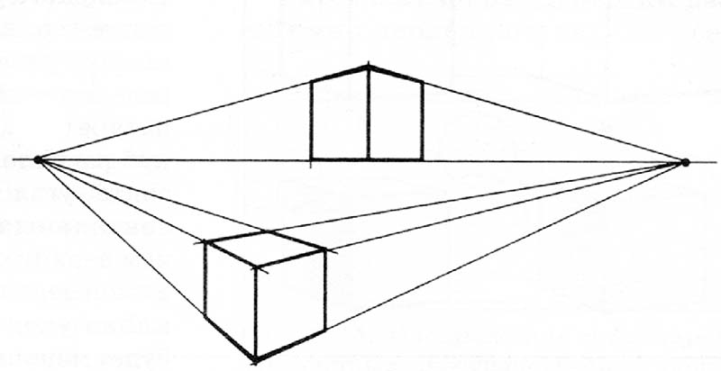 Перспектива в даль рисунок