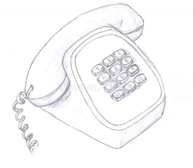 Телефон рисунок айфон