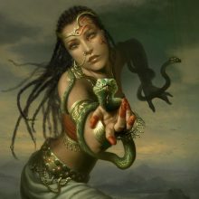 Красивые картинки фэнтези девушки (40 фото)