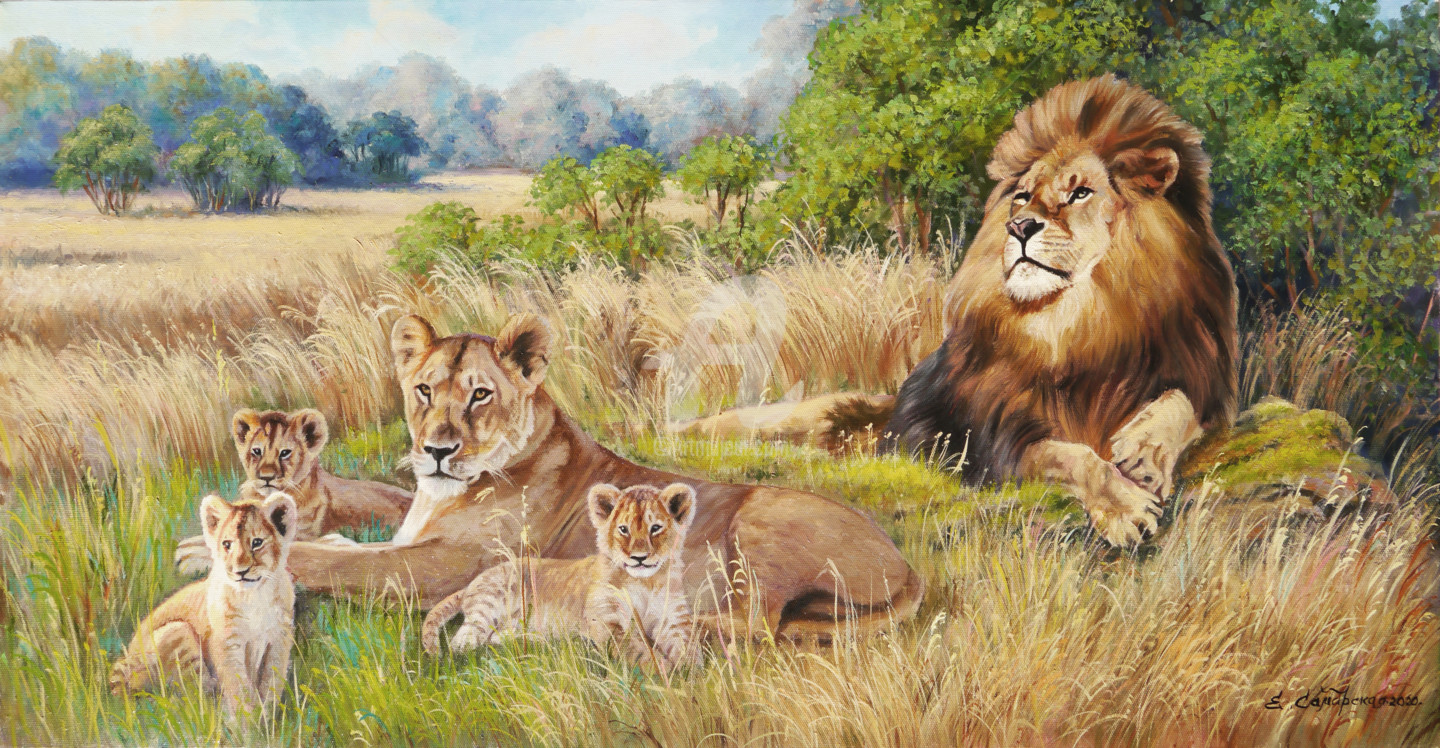 Лев и львица картинки красивые