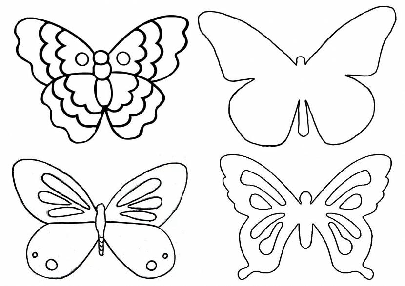 Изготовление бабочек из вафельной бумаги