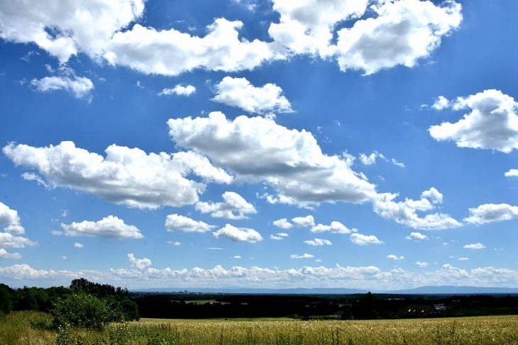 Фото панорамное облака