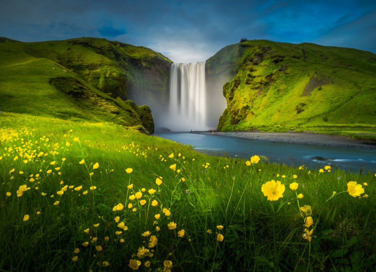 Красивая природа Исландии