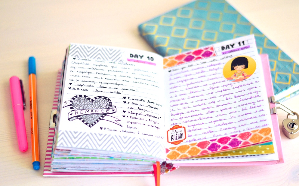 Идеи для красивого оформления личного дневника (160 картинок) 🔥 Прикольные  картинки и юмор