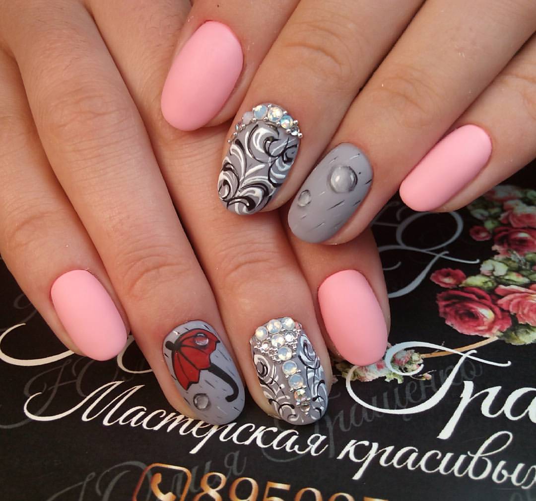 Самый красивый маникюр шеллак (100 фото) 🔥 BipBap.ru