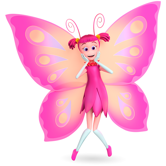 Картинки лунтик бабочки. Герои мультика Лунтик бабочки. Розовая бабочка из Лунтика.
