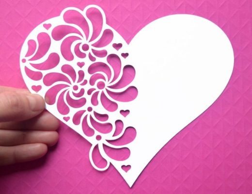 Трафареты сердец для вырезания из бумаги (100 фото) 🔥 BipBap.ru