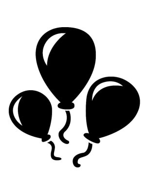 Трафареты воздушных шаров для вырезания (100 фото) 🔥 BipBap.ru