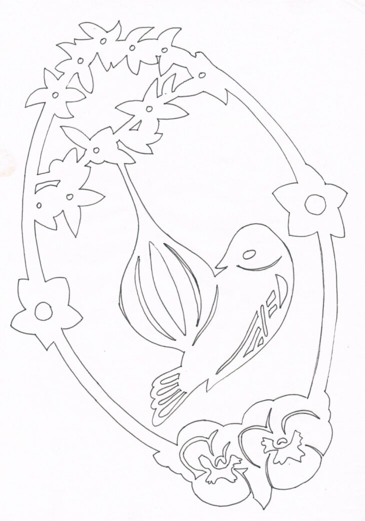 Трафареты цветов для вырезания из бумаги (100 фото) 🔥 BipBap.ru