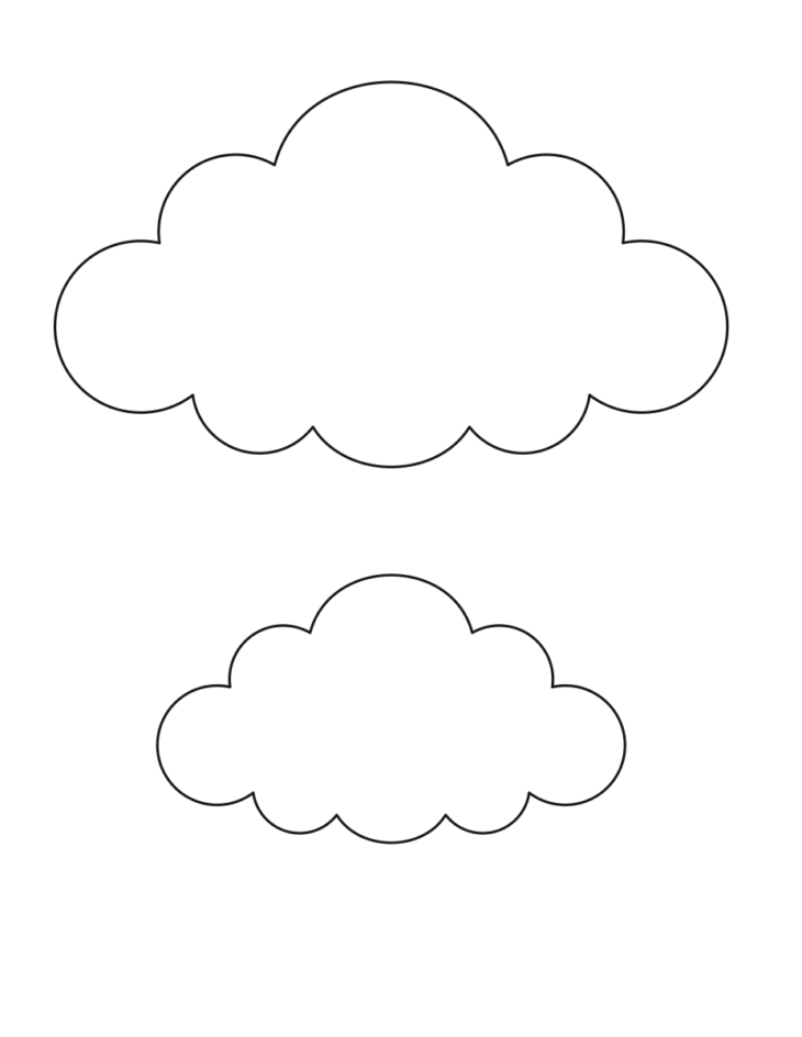 Стоковые векторные изображения по запросу Облака из бумаги