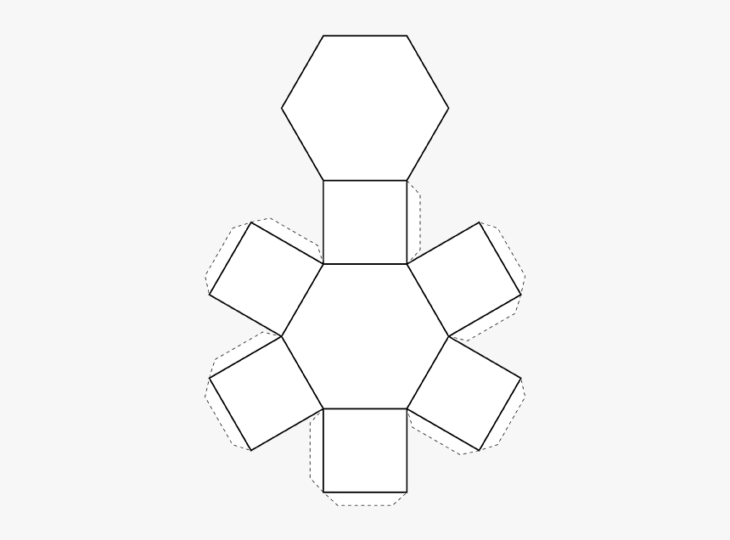 Шаблоны объемных геометрических фигур для вырезания (150 фото)