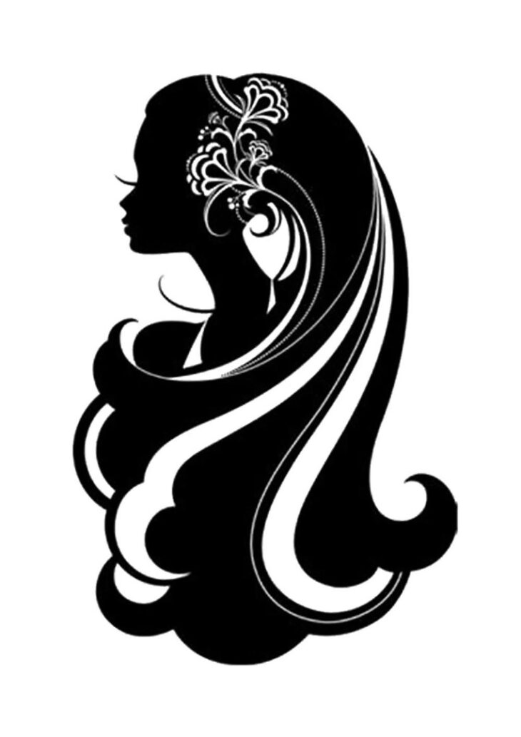 Трафареты девушек для вырезания (100 фото) 🔥 Прикольные картинки и юмор